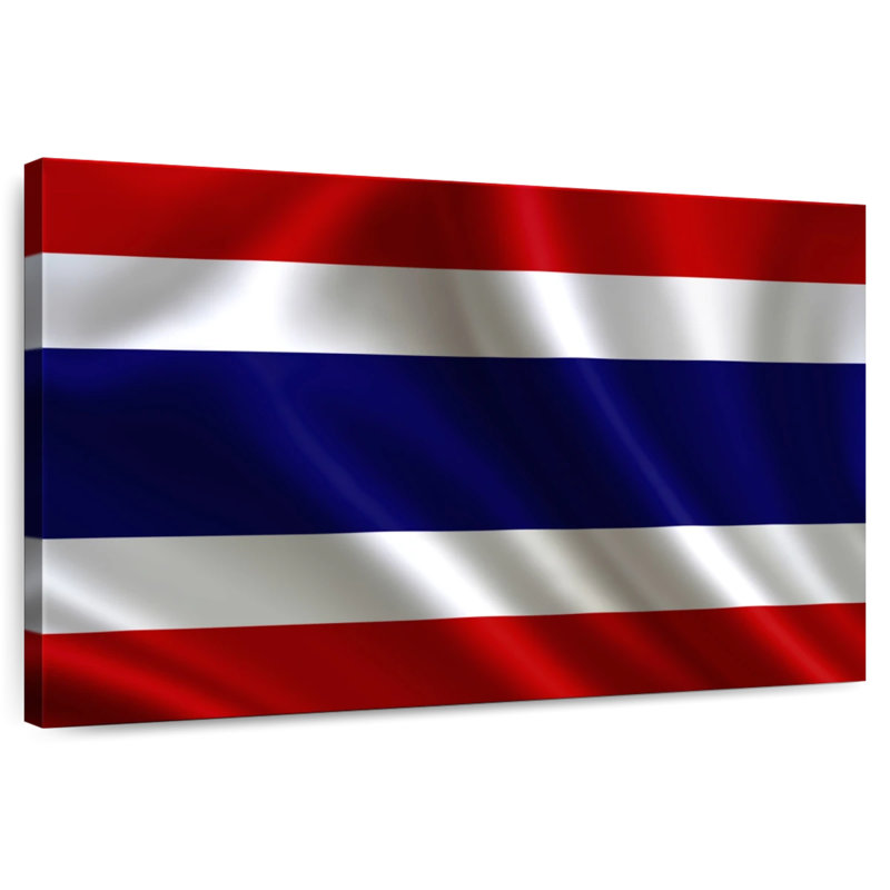 Drapeau de la Thaïlande, H 32 po x l 48 po