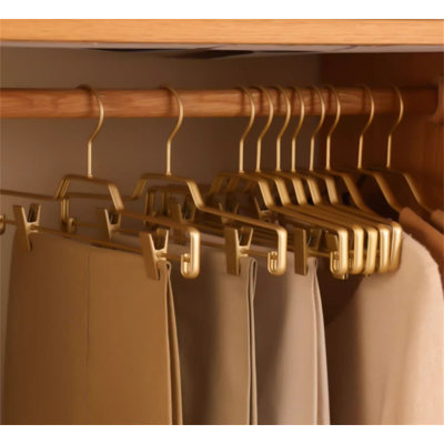 Nyella Metal Non-Slip Hangers With Clips