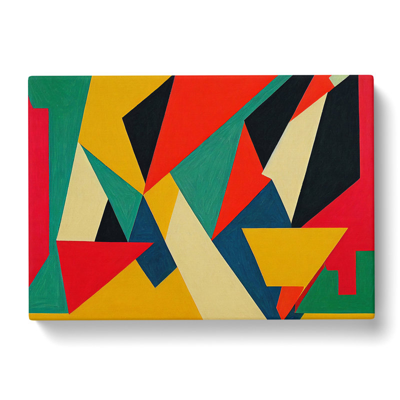Modern Abstract Shapes Vol.2 - Wrapped Canvas, 35cm H x 50cm W x 3cm D