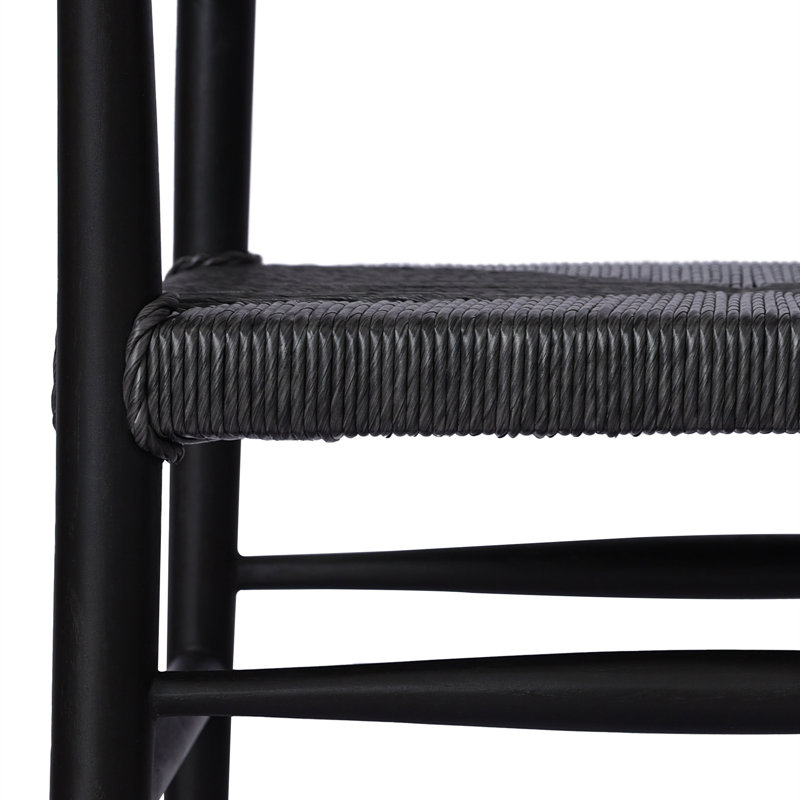 Lomas Outdoor Dining Armchair, Black