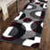 Amirr Geometric Burgundy/Gray/White Area Rug
