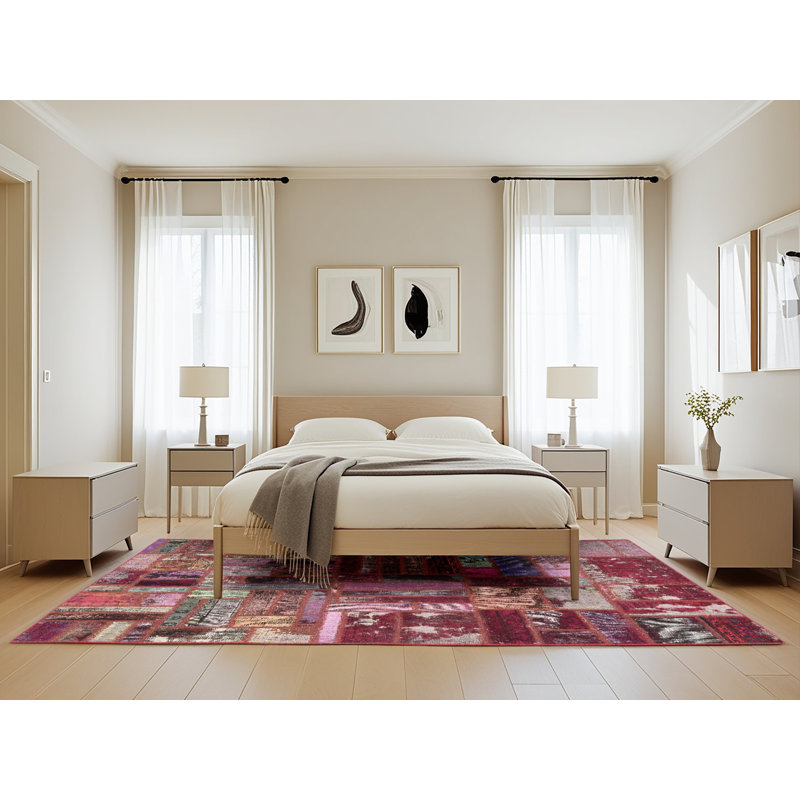 Abstract Indoor Rug, Rectangle 5' x 8'