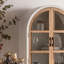 Bois massif + vitrines en verre-120232450