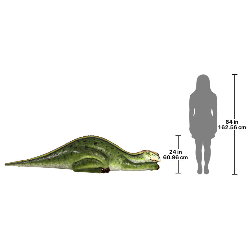 Statue dinosaure Muttaburrasaurus Jurassique