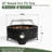 McBrine 15" Portable Propane Firepit With Adjustable Flame And Lava Rocks