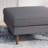 Lightner Velvet Ottoman-113399430