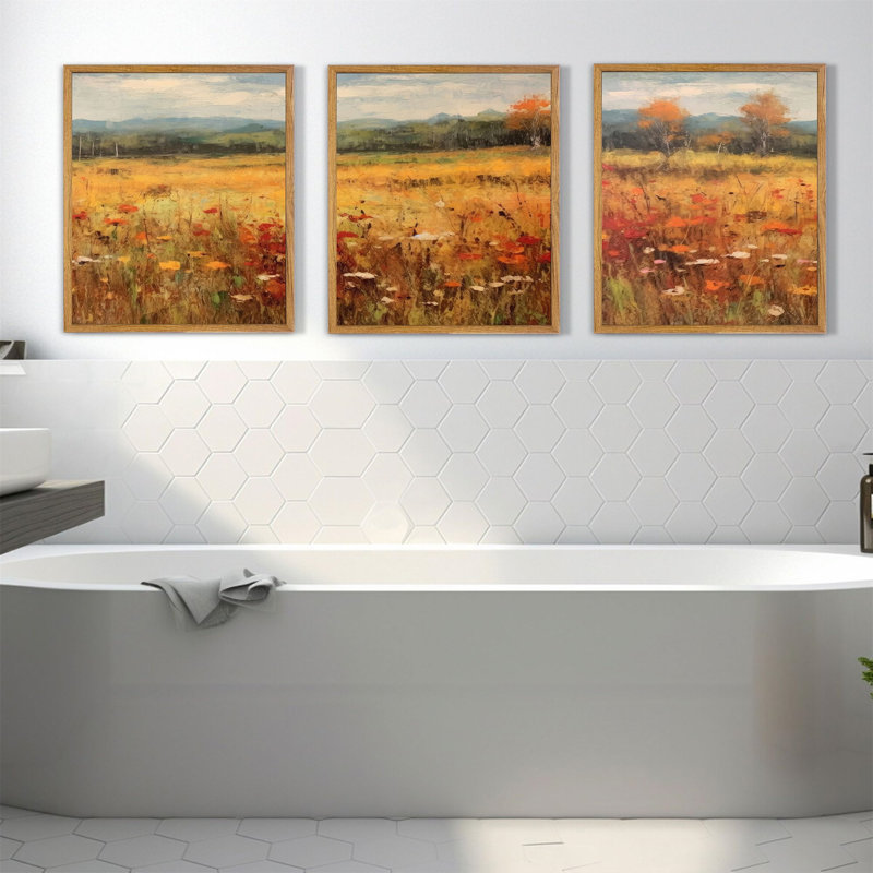 3 Piece Wrapped Canvas Print