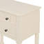 Narrow Console Table, Slim Sofa Table With Three Storage Drawers And Bottom Shelf, Hallway Table-933877662