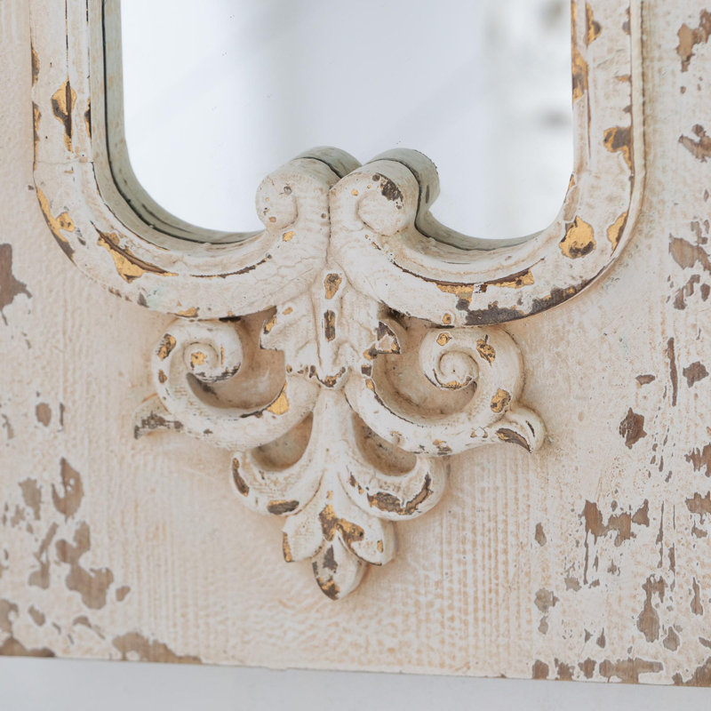 Miroir pleine grandeur avec cadre en bois