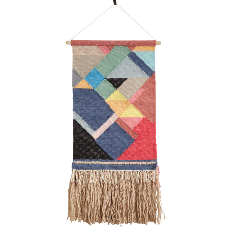 Bohem Collection Hand Woven Wool Wall Hanging
