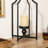 22'' H Metal Tabletop Lantern-1940552741
