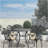 Modern 5-Piece Set Of Cast Aluminum Patio Furniture With  Cushions