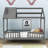 Hadrien Twin Wood House Bed with Fence-370013150