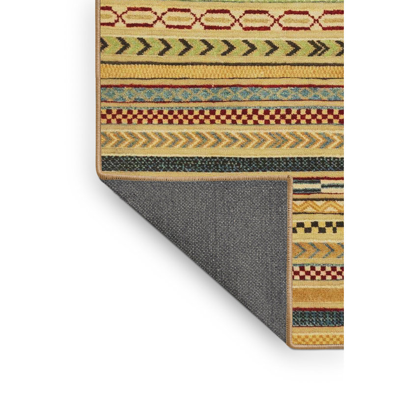 Abstract Indoor Rug, Rectangle 4' x 6'