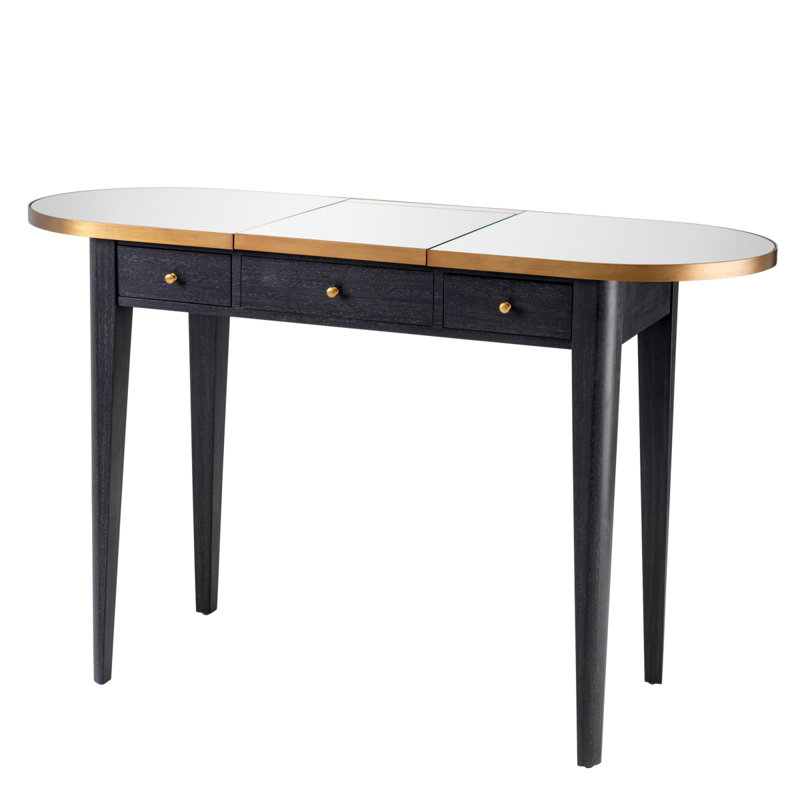 Toulouse 50'' W Glass Console Table