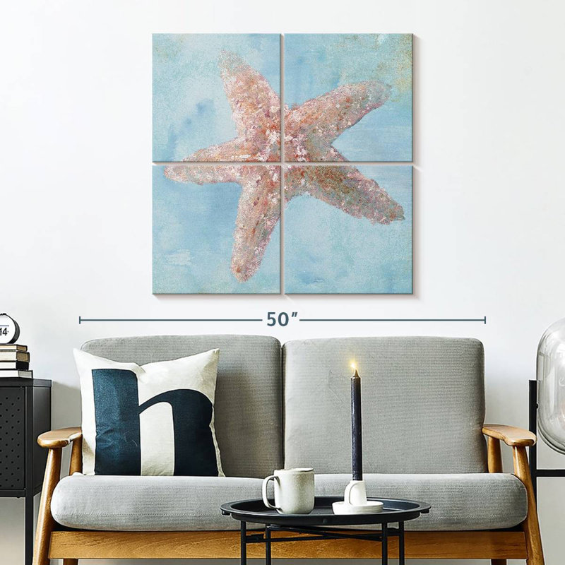 Brampt Treasures From The Sea VI, 32" H x 32" W
