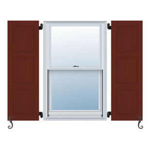 Atlantic Raised Panel Shutters (Set of 2)