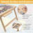 2000PCS Portable Wood Puzzle Table With Legs Jigsaw Puzzle Board With 4 Drawers For Holiday  Gift-130969364