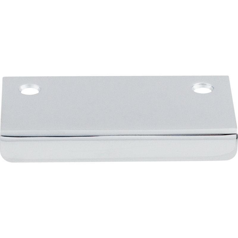 Tab Finger pull, Polished Chrome, 2 1/4" Center to Center