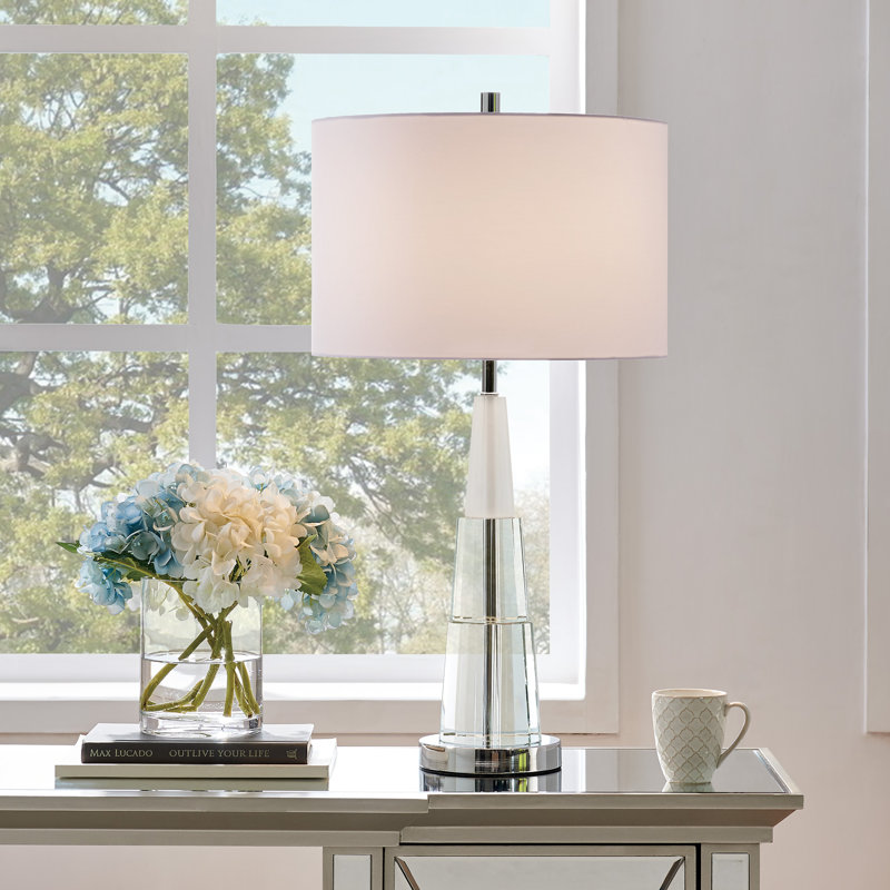 Lampe de table transparente 25,5 "