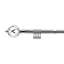 Abeer Adjustable 2cm Single Curtain Pole-1111419073-1111419072