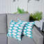 Ensemble de 2 coussins carrés à pois, coussins décoratifs d'intérieur et d'extérieur pour canapé, mobilier de patio et sièges de chambre à coucher
