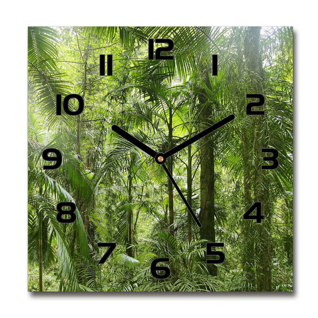 Analoge Wanduhr Tropical Forest 60 cm Geräuschlos