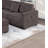 Living Room Corduroy Upholstered 4Pc Sectional Set RAF/LAF One-Arm Loveseat W/USB, Corner Wedge, Cocktail Ottoman Cushion Couch-663351422
