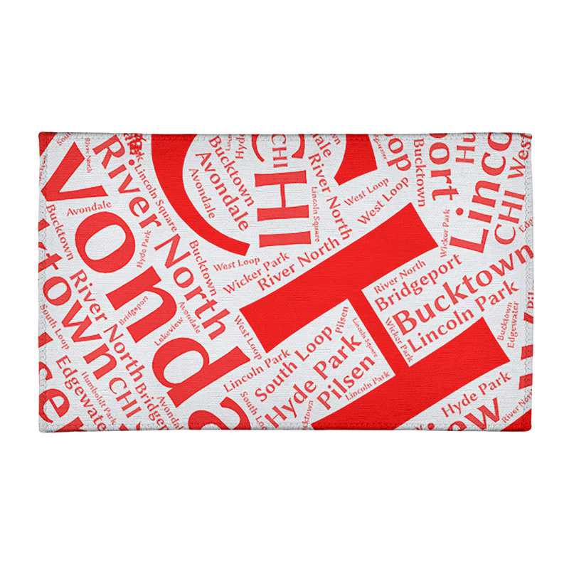 Chenille Indoor Rug, Rectangle 4' x 6'