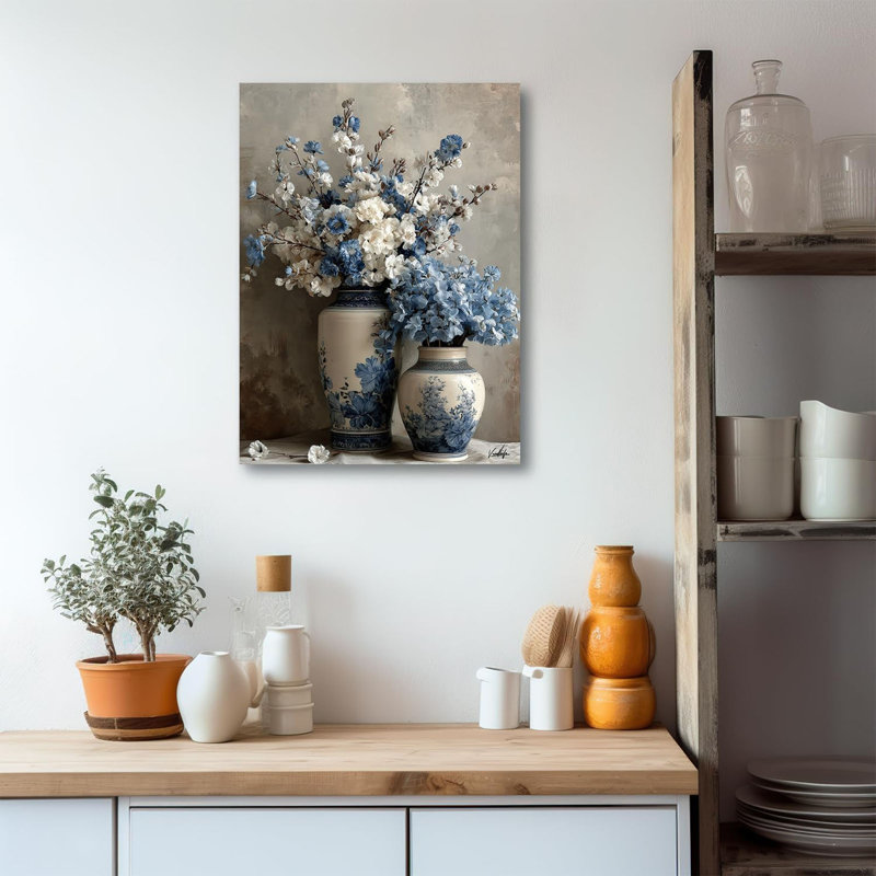Art floral sur toile rétro VandLife
