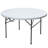 Plastic Circular Fold-in-Half Portable Folding Table-97620191