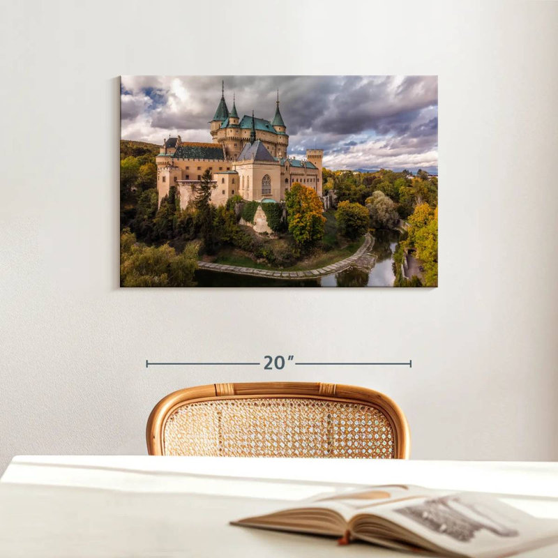 Lilie Bojnice Medieval Castle, 16" H x 24" W