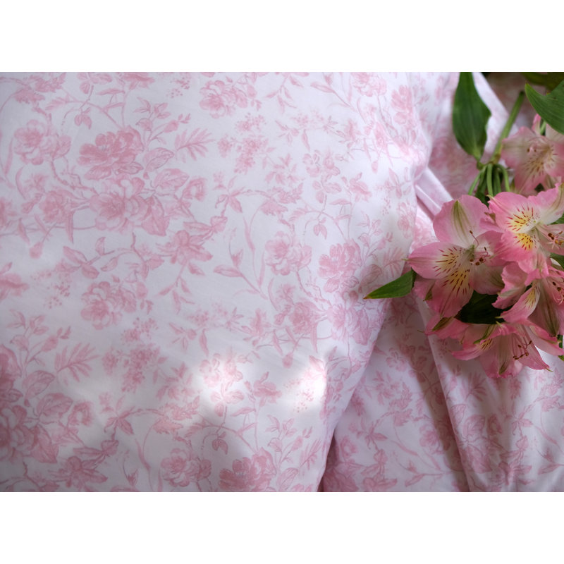 Duvet Cover, King Duvet Cover, Rose Toile