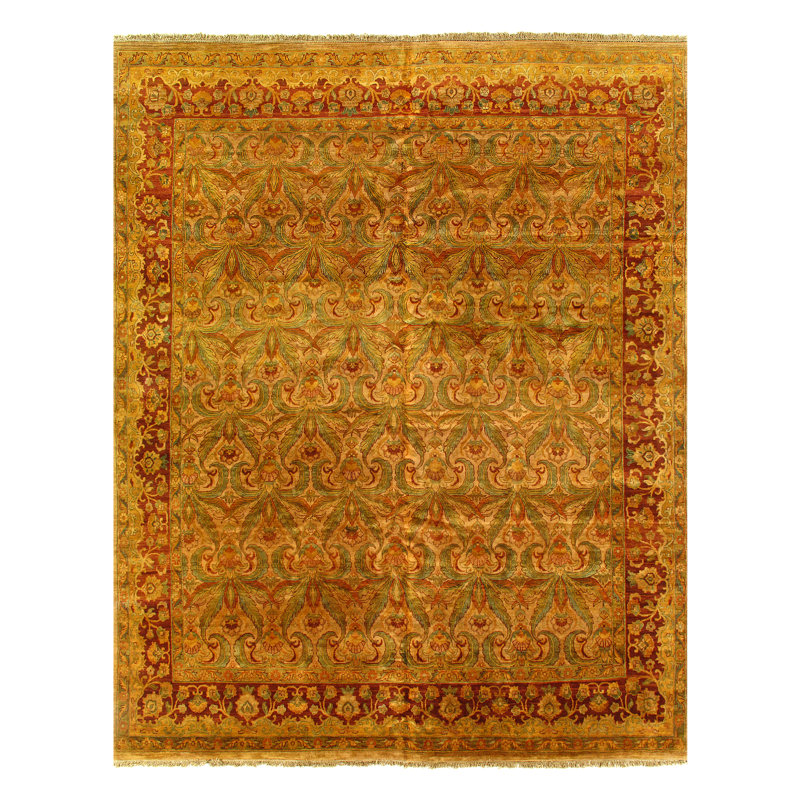 Agra One-of-a-Kind 11'11" X 14'8" Hand Knotted Area Rug