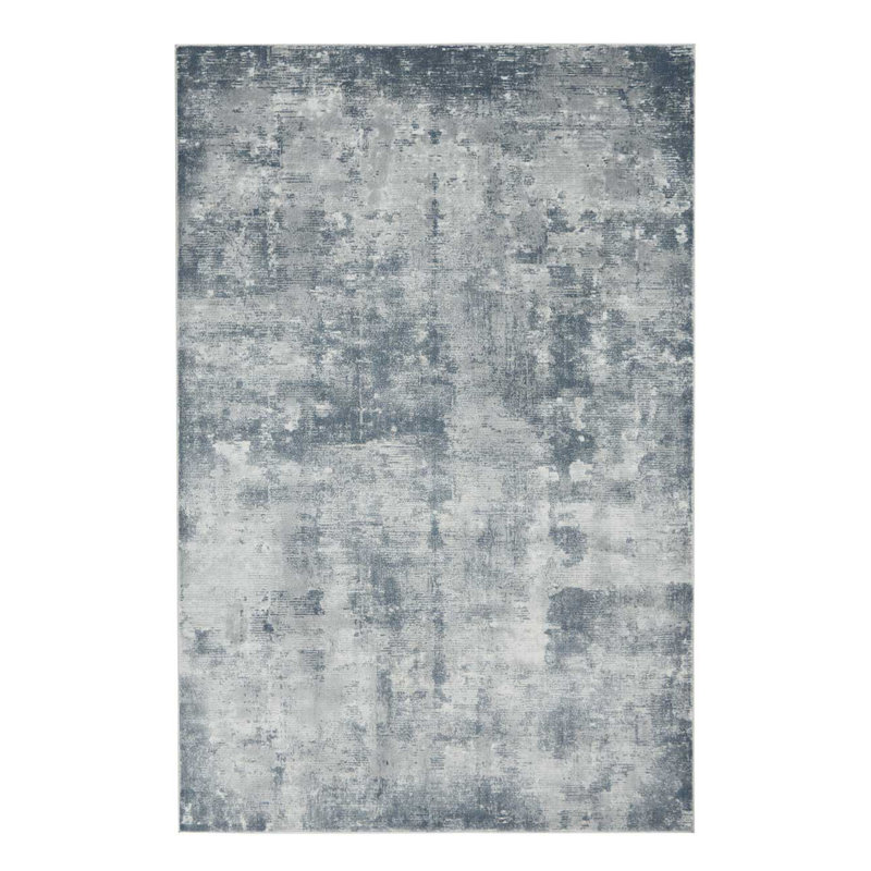Grey Rug, Thickness Abstract Rug, Stain Resistant Modern Luxurious Rug For Bedroom, & Dining Room, Rectangle 120 x 180 cm