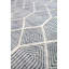 Goldthwait Wool Geometric Area Rug in Ivory/Blue/Light Blue-551775853