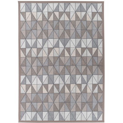 Gillian Geometric Hand Woven Area Rug