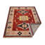 Rouge | Tapis oriental beige en laine et soie fait à la main à motif rectangulaire noué à la main-316672910