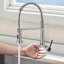 Robinet d'évier de cuisine à poignée simple avec capteur Topcraft-94118621
