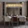 Erdenheim Modern Square / Rectangle Crystal Chandeliers for Dining Room, Kitchen Island