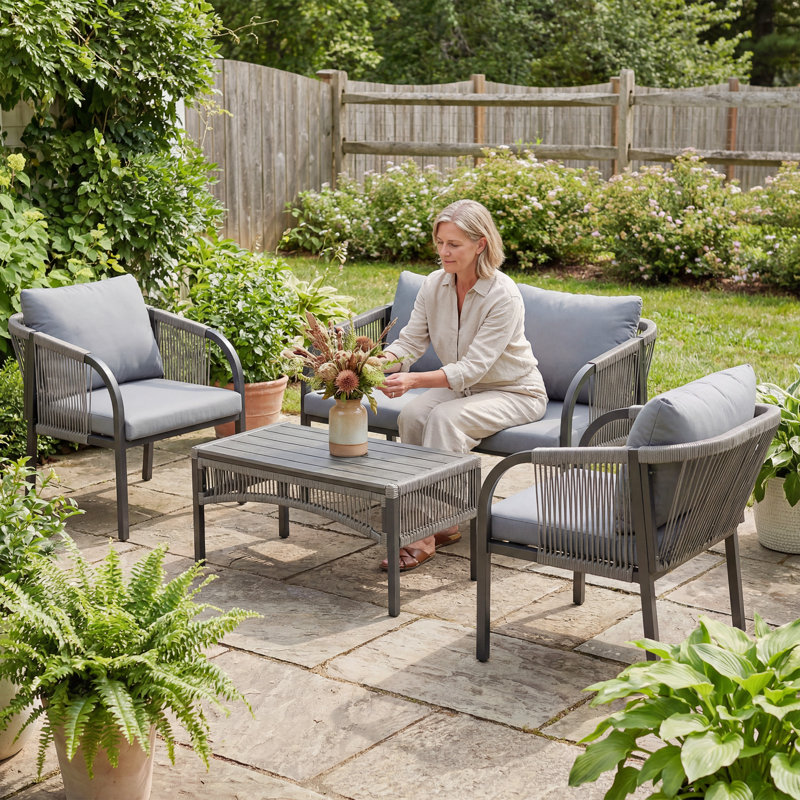 Rattan Sofa Set