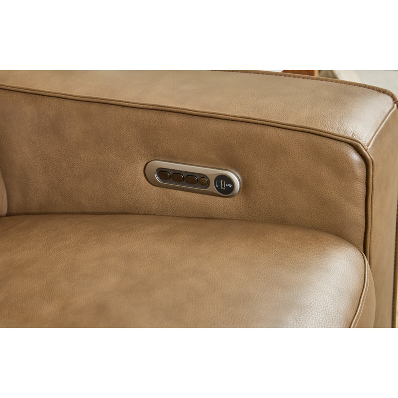 Windsor 5 Seat Sectional With Console, Tan