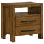 Table de chevet 2 tiroirs Viper