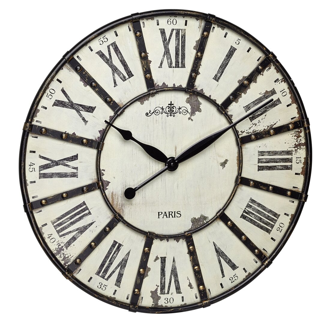 Analoge Wanduhr Tressie 57,5 cm