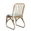 2 pièces de chaises d'extérieur avec coussins. Fabrication en fer, protégée. Pour le jardin, le patio, la cour. Repose-pieds réglables, cadre rouille confortable, tissu lavable. Siège rembourré de 1,2 po d'épaisseur-1900857875-1900857872