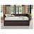 Faux Leather Upholstered Daybed with Trundle-282809314