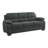 Firdavs Modern & Contemporary Textured Fabric 2-Piece Living Room Set with Solid Wood Frame & Black Faux Wood Legs-1554621139