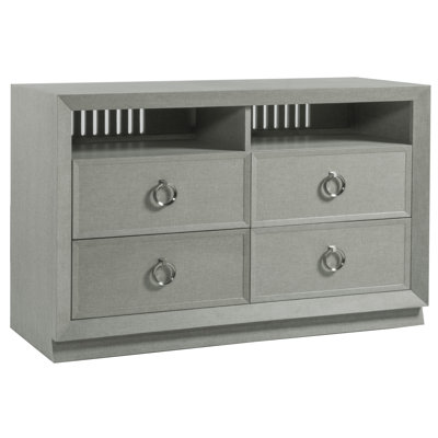 Signature Designs Zeitgeist White Media Console