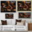Tambour africain rythmique II - art mural africain-940438348-940438344