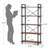 31.49" W 5-Tier Metal Frame Etagere Bookcase-1085210642